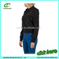 Spring black color ladies biker jacket